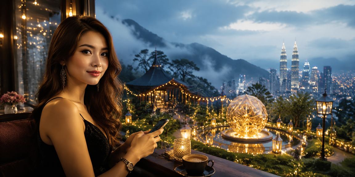 Pengguna Malaysia membuat deposit selamat di di2 bergaya Genting Highlands