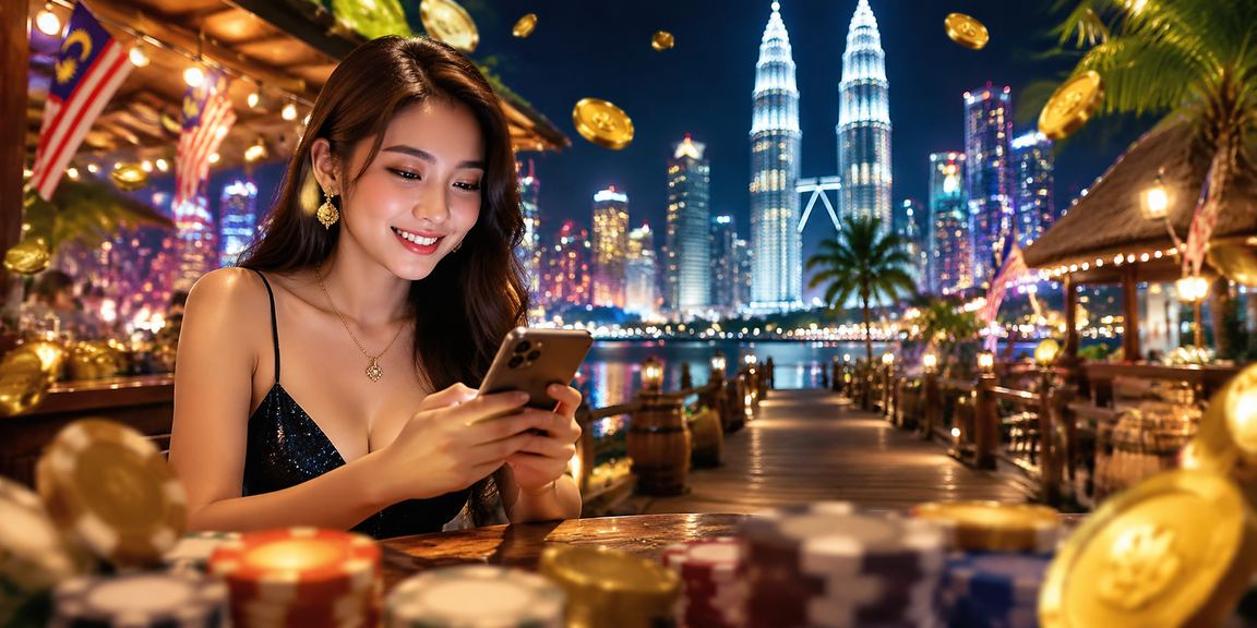 Pengalaman kasino mudah alih di Kuala Lumpur — meja Baccarat langsung di di2